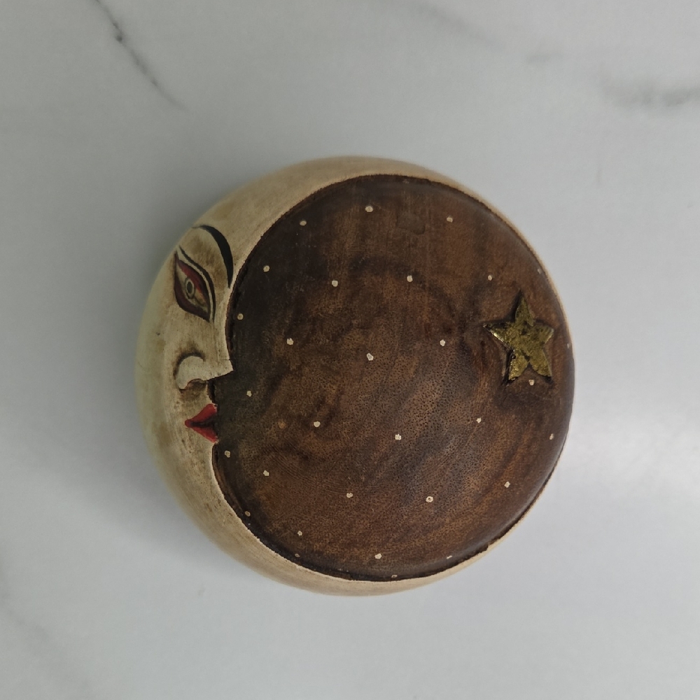Moon and Star Decorative Box